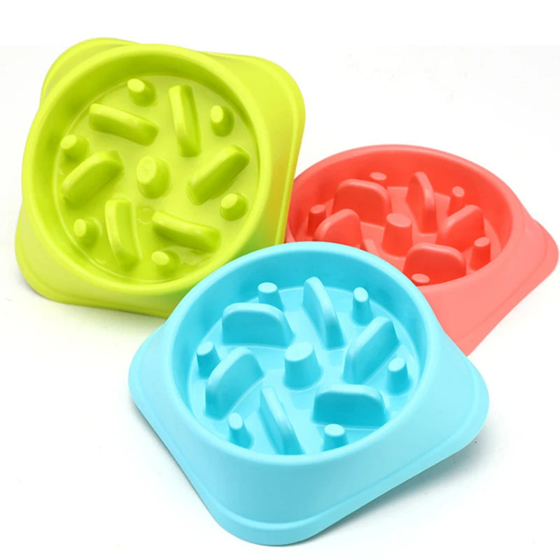 Slow Feeder Dog Bowl – 2-Cup Capacity