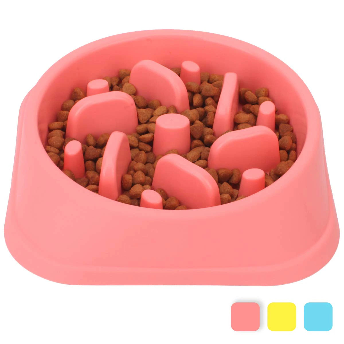 Slow Feeder Dog Bowl – 2-Cup Capacity