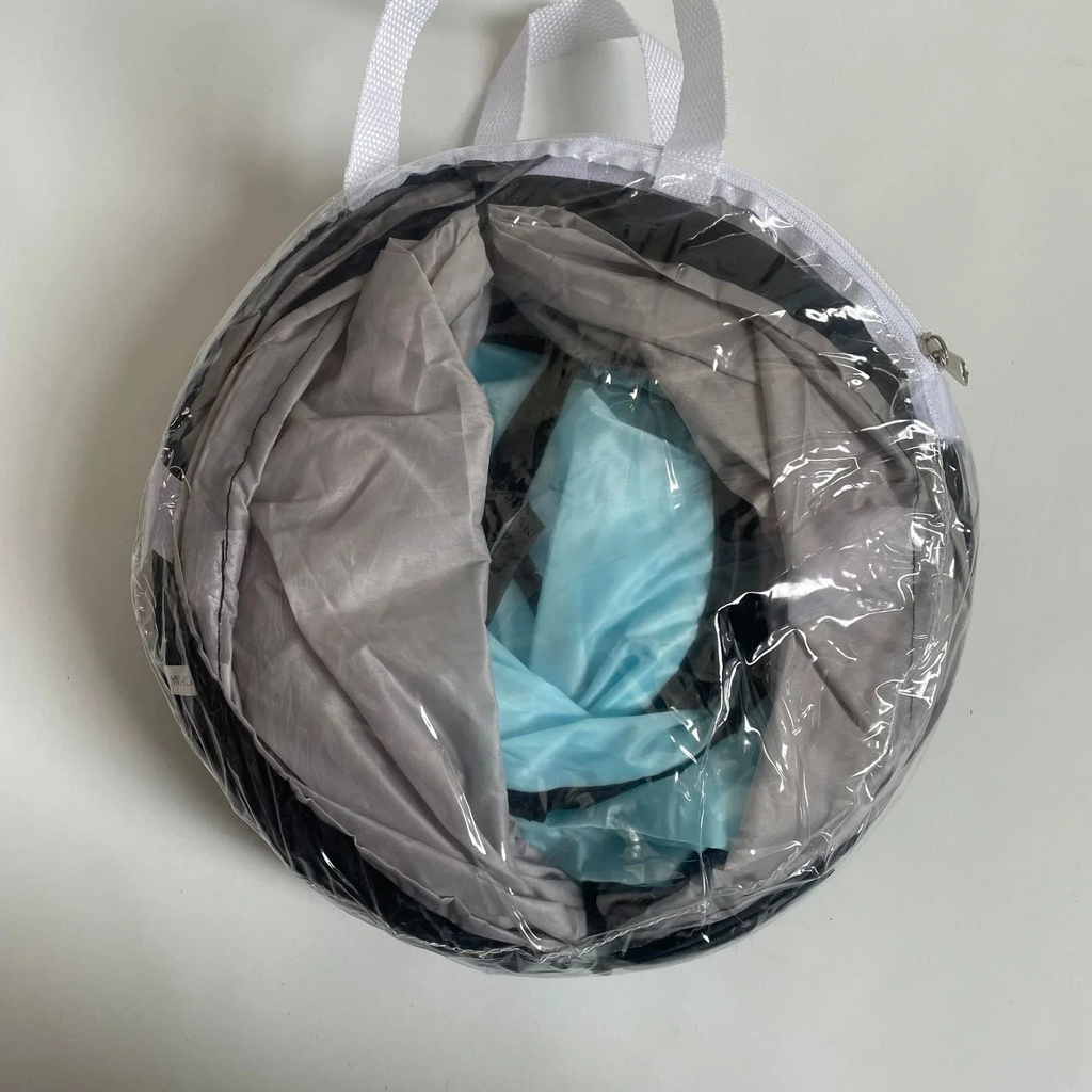 Collapsible Cat Tunnel with Cube Hideaway